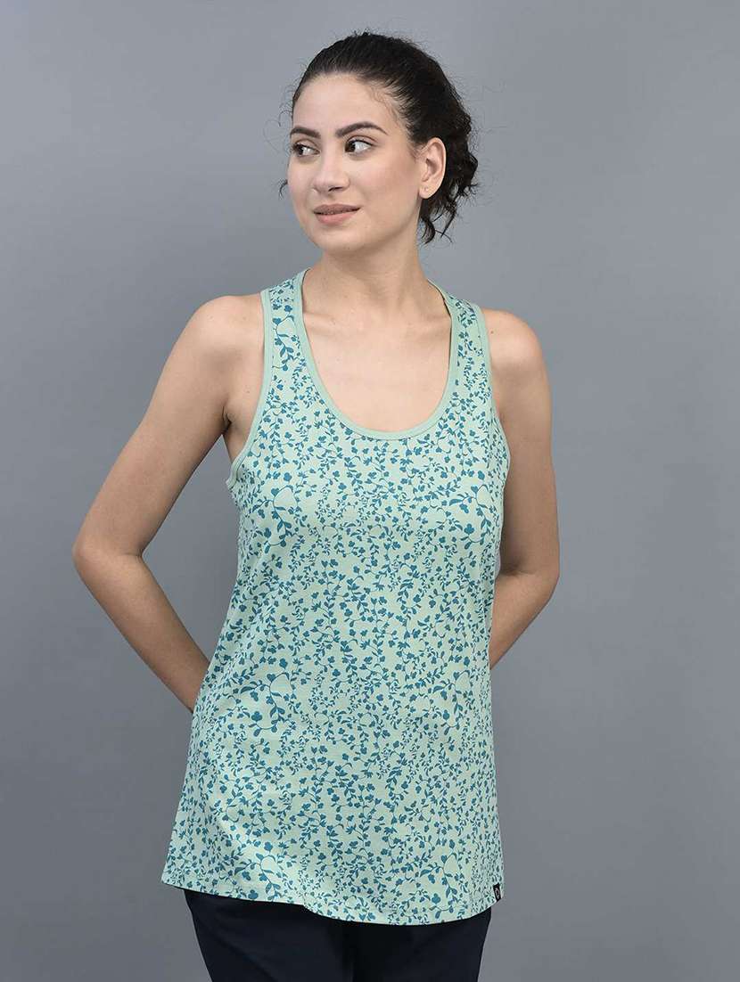 women printed cotton camisole