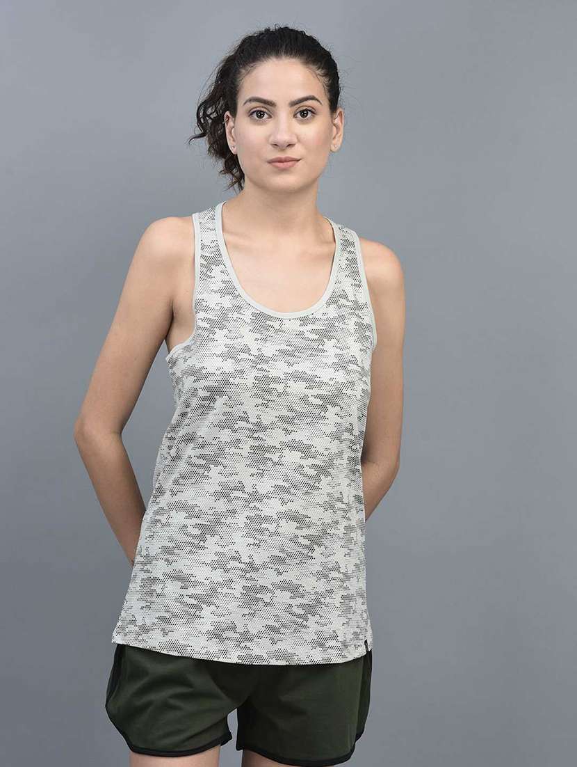 women printed cotton camisole