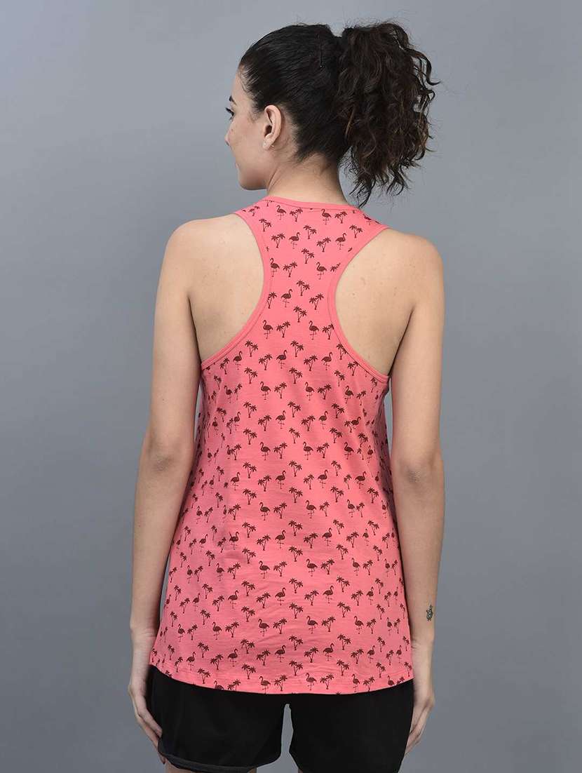 women pink quirky printed camisole - 21595757 -  Standard Image - 3