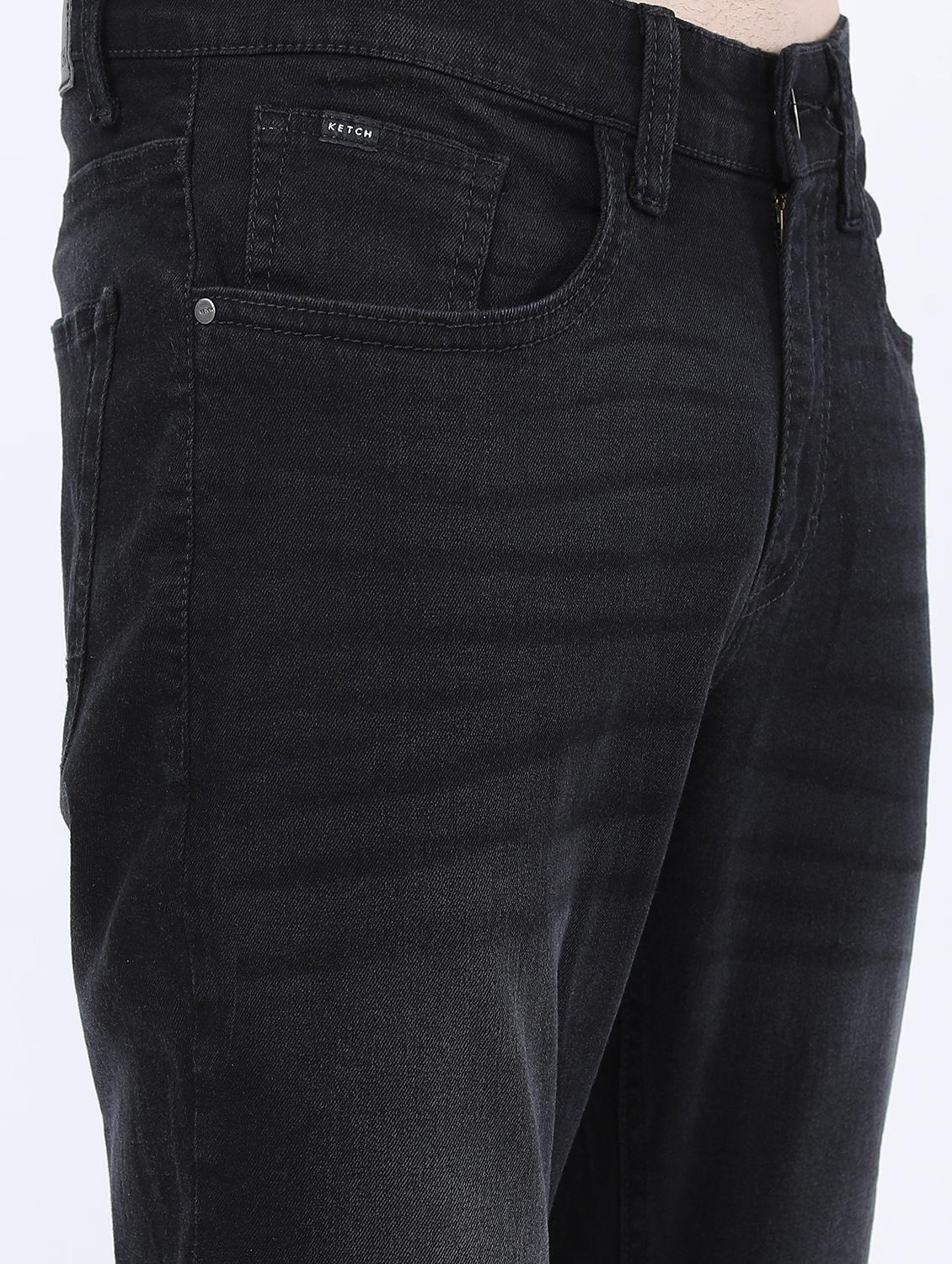 men mid rise slash knee jeans - 21595982 - Standard Image - 5
