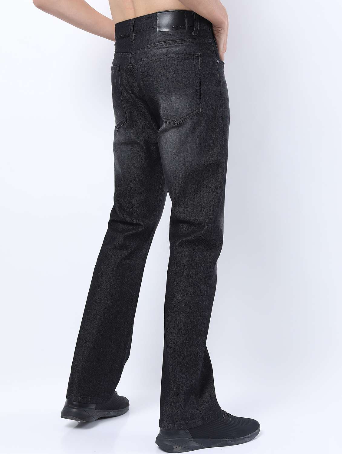 men mid rise plain jeans - 21595989 - Standard Image - 3