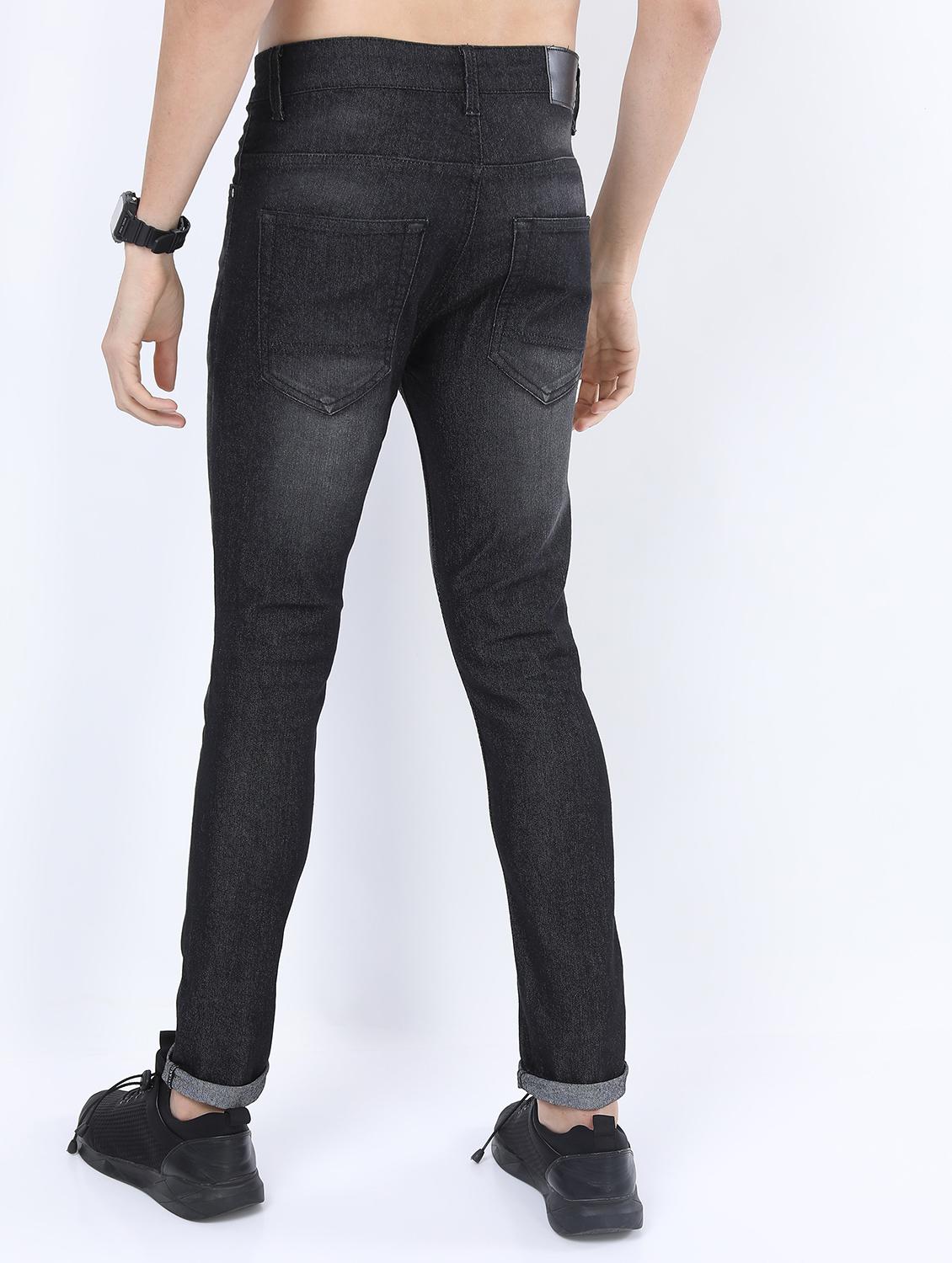 men mid rise plain jeans - 21595992 - Standard Image - 3