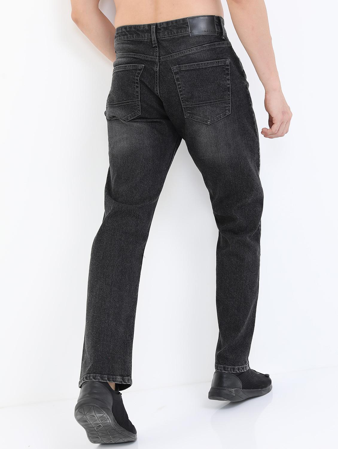 men mid rise plain jeans - 21596068 - Standard Image - 3