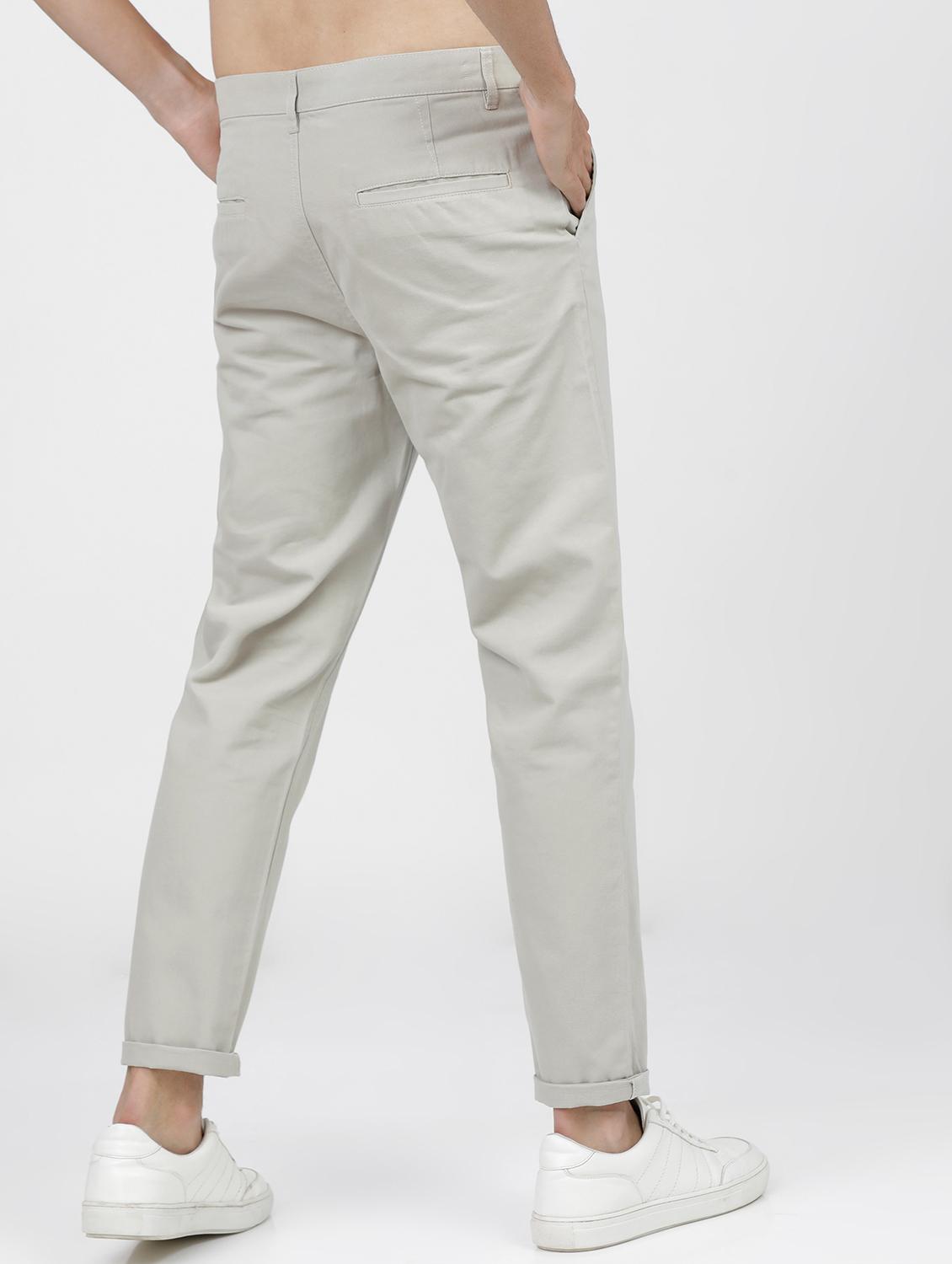 men mid rise solid cargo - 21596375 - Standard Image - 3
