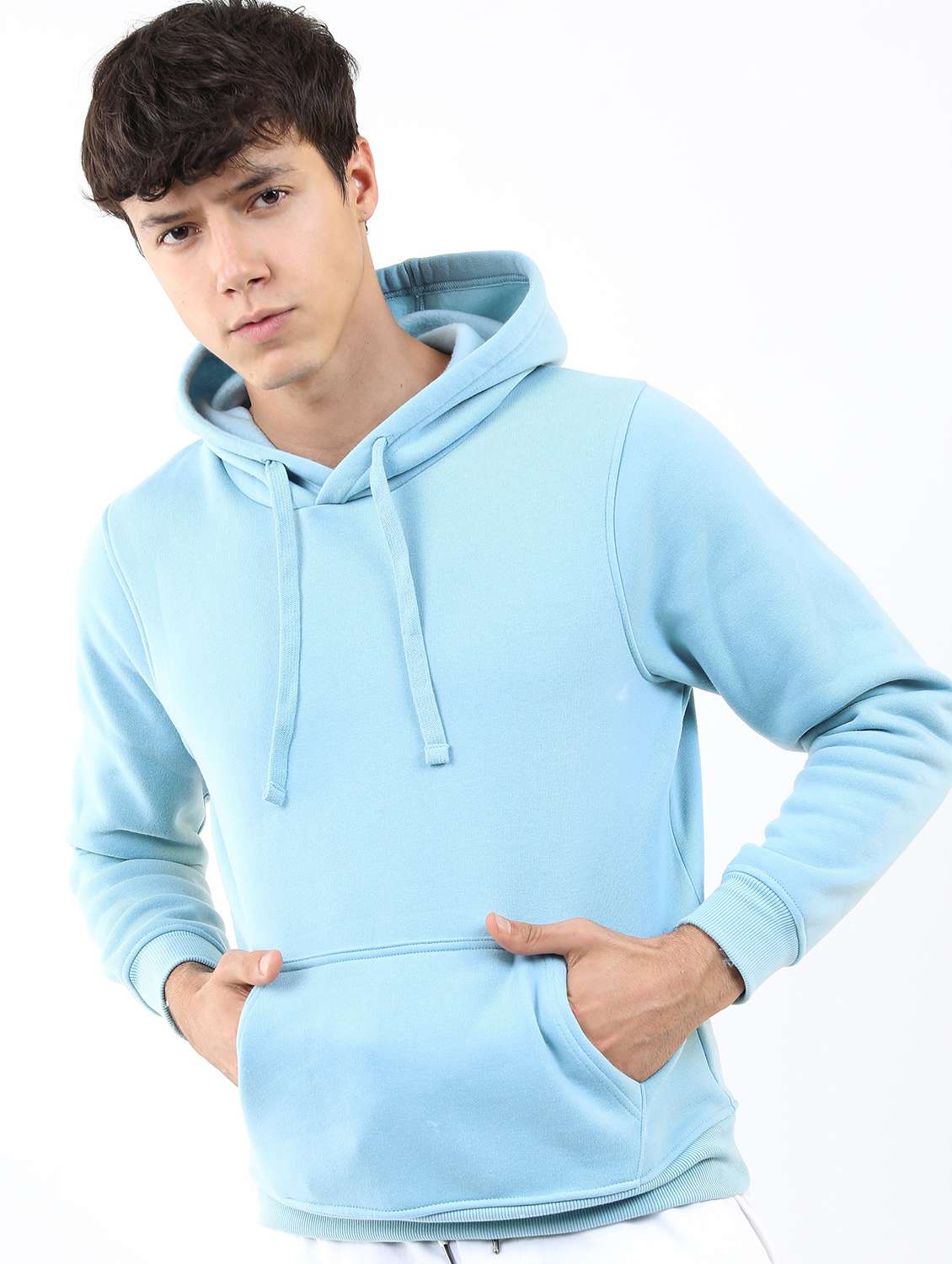 men long sleeves plain sweatshirt