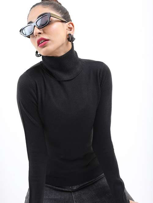 women long sleeve solid pullover