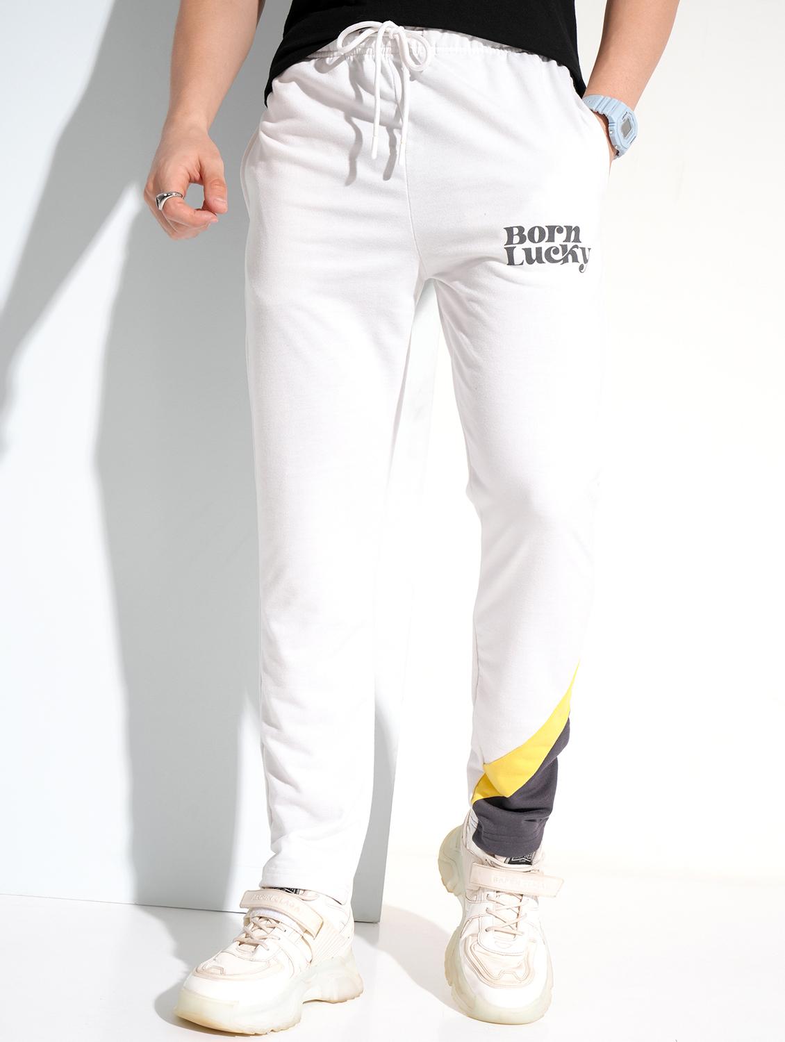 men placement print regular fit track pant - 21596702 - Zoom Image - 0
