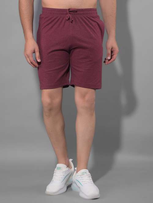 men mid rise solid shorts - 21596798 -  Standard Image - 0