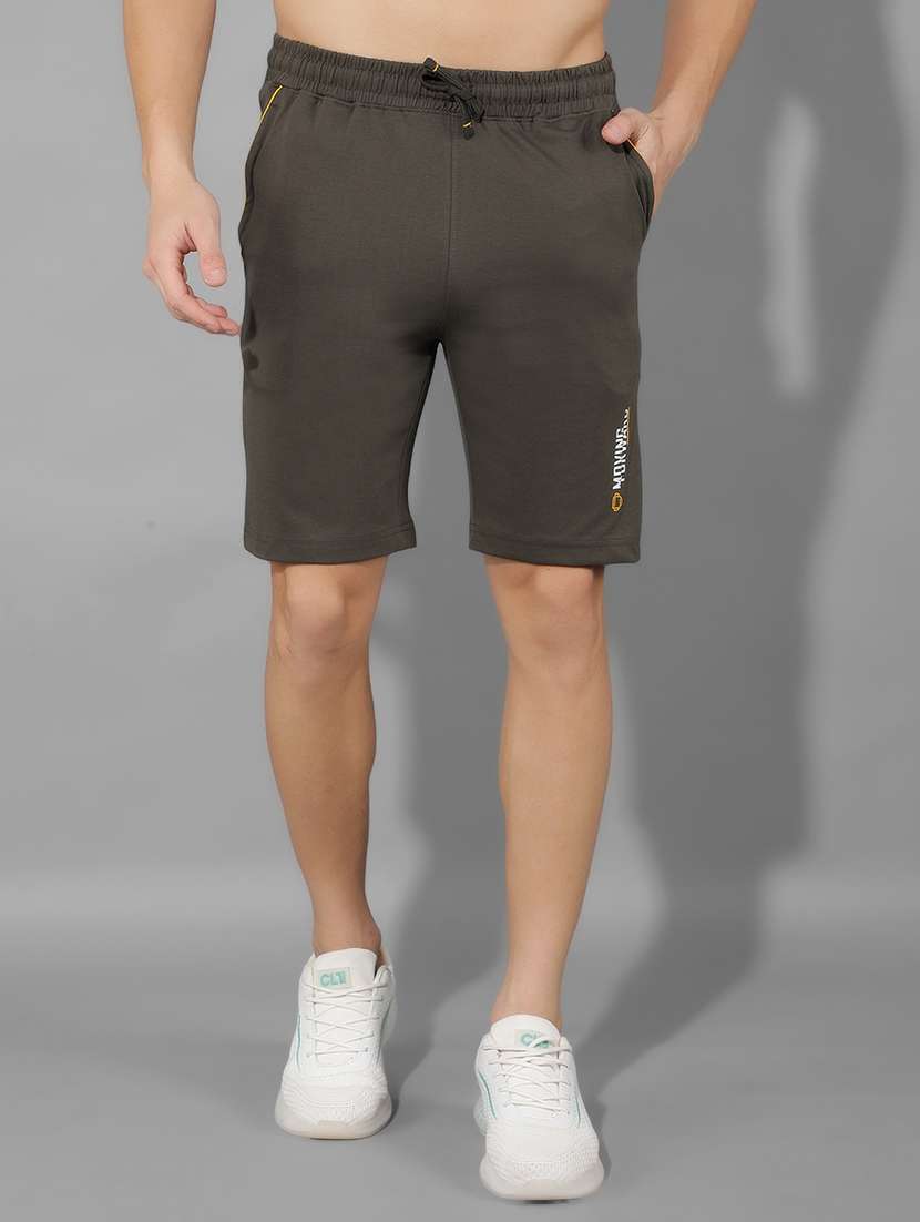 men solid bermuda shorts - 21596888 -  Zoom Image - 0