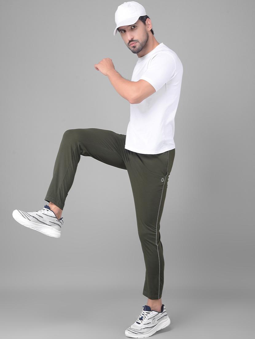 men mid rise full length track pant - 21597010 - Standard Image - 3
