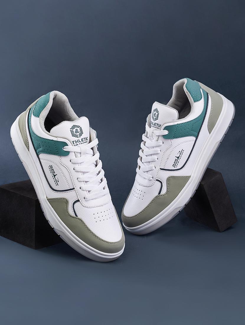 men white lace up sneakers - 21597631 - Zoom Image - 0