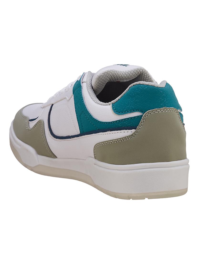 men white lace up sneakers - 21597631 - Standard Image - 3