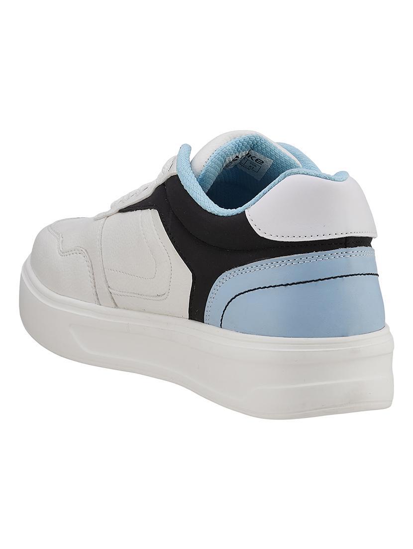 men white lace up sneaker - 21597633 - Standard Image - 3