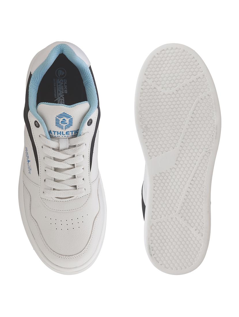 men white lace up sneaker - 21597633 - Standard Image - 5
