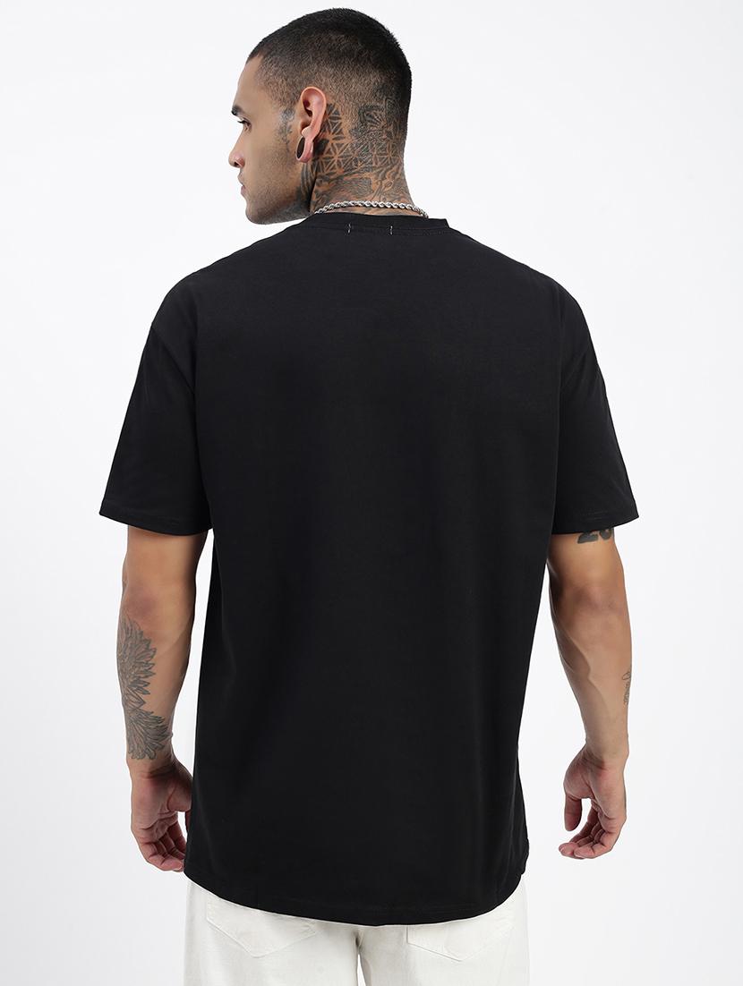 men front print short sleeves t-shirt - 21597665 - Standard Image - 3