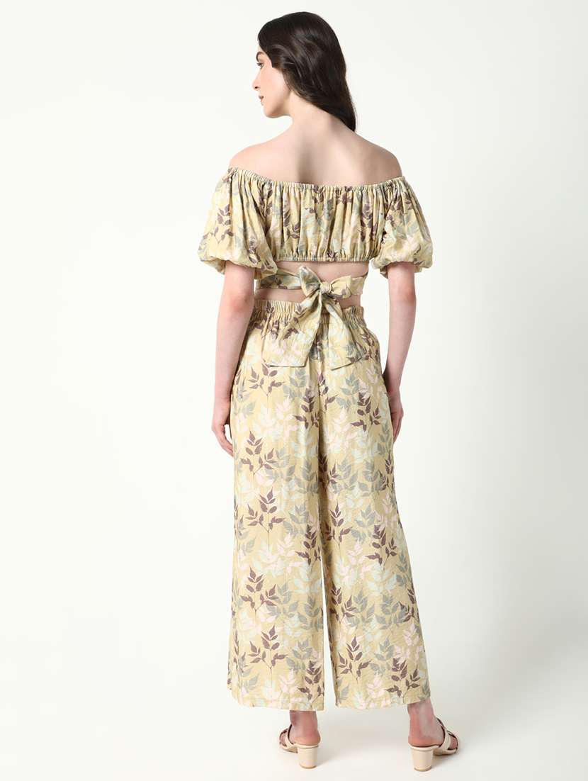 women printed top and trouser co-ords set - 21597973 -  Standard Image - 3