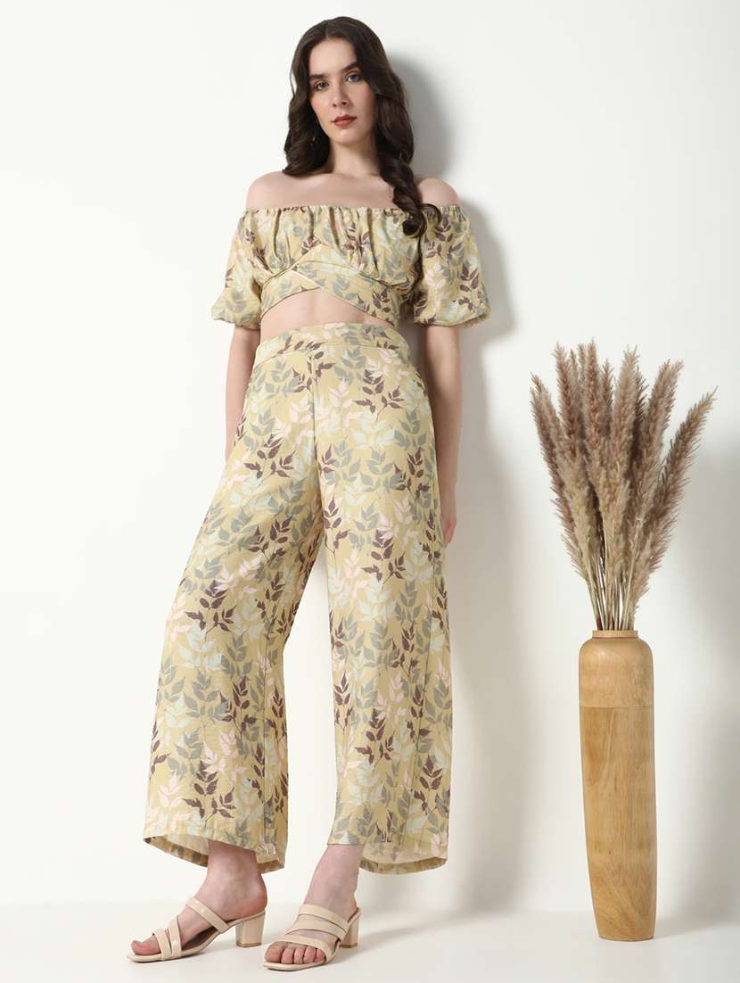 women printed top and trouser co-ords set - 21597973 -  Standard Image - 5