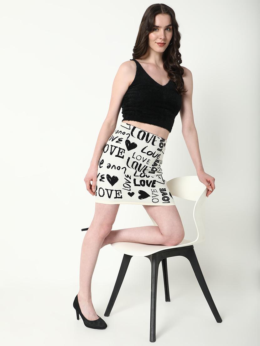 women black solid sleeveless crop top - 21598204 - Standard Image - 5