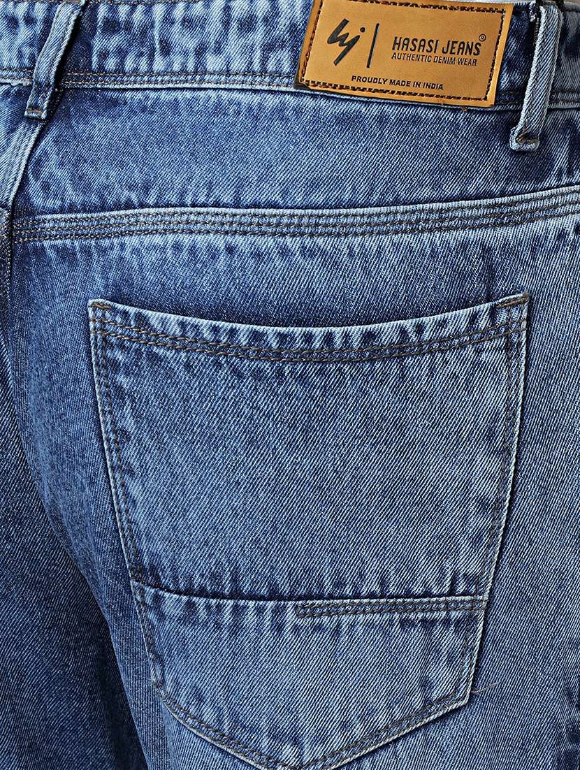 men plaim mid rise bootcut jean - 21598215 -  Standard Image - 5