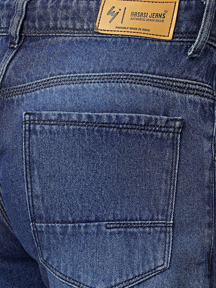 men plaim mid rise bootcut jean - 21598216 -  Standard Image - 5