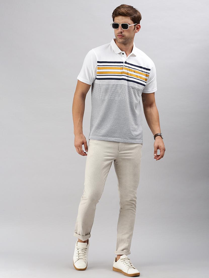 men solid flat front slim fit trouser - 21598237 - Standard Image - 3