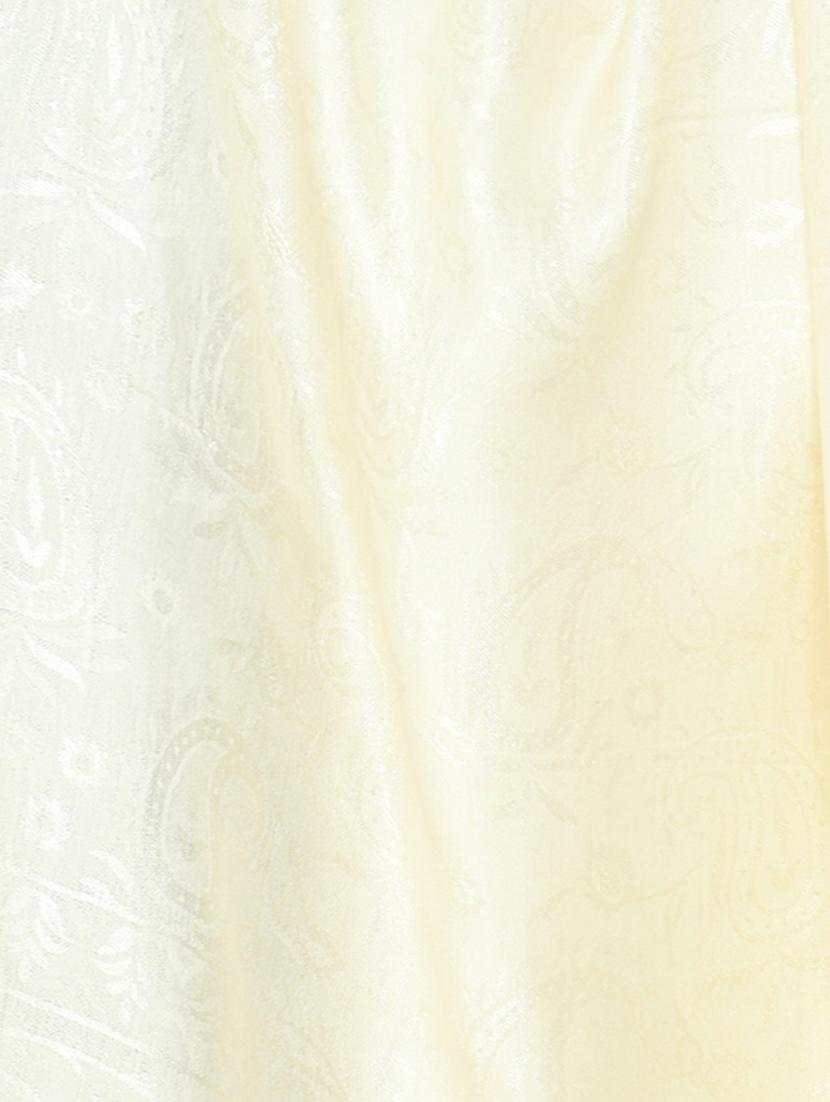elegant women's plain shawl with fringes - 21598803 - Standard Image - 3