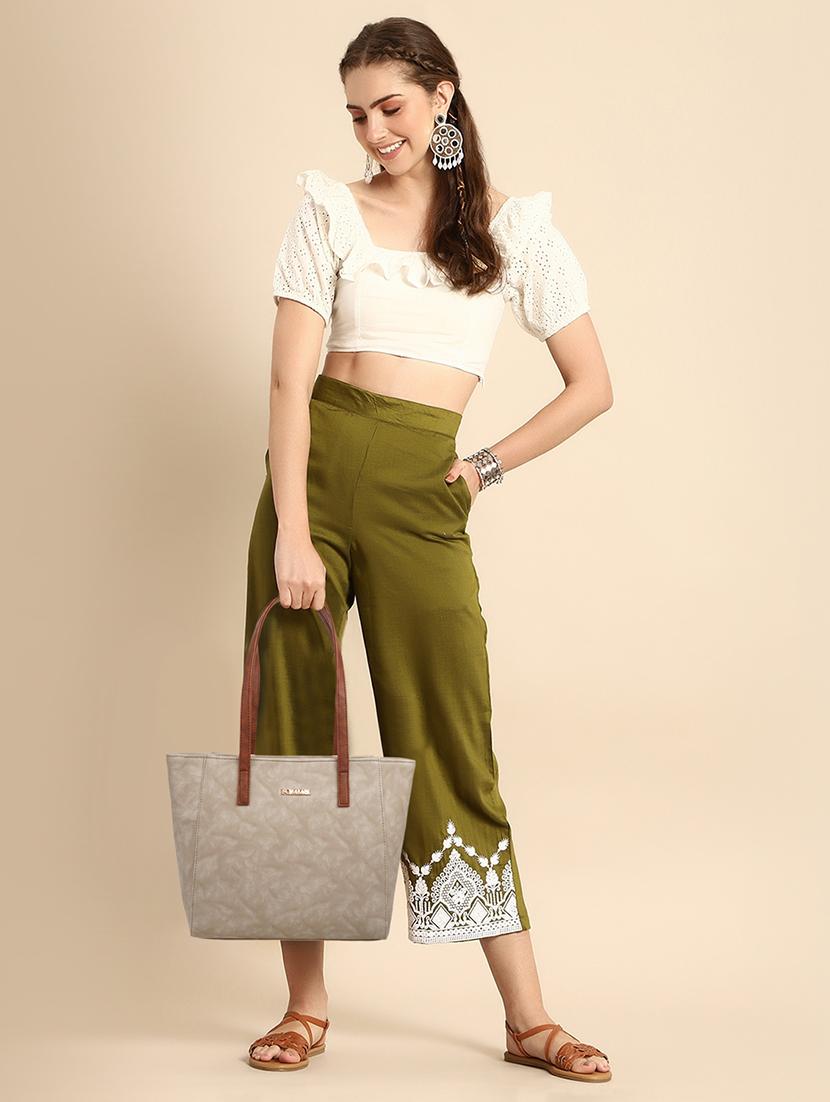 women cream pu combo handbag - 21600593 - Standard Image - 5