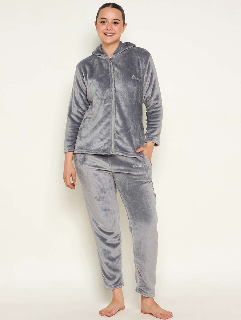 women long sleeve self-designed pyjama nightwear set - 21601322 -  Zoom Image - 0