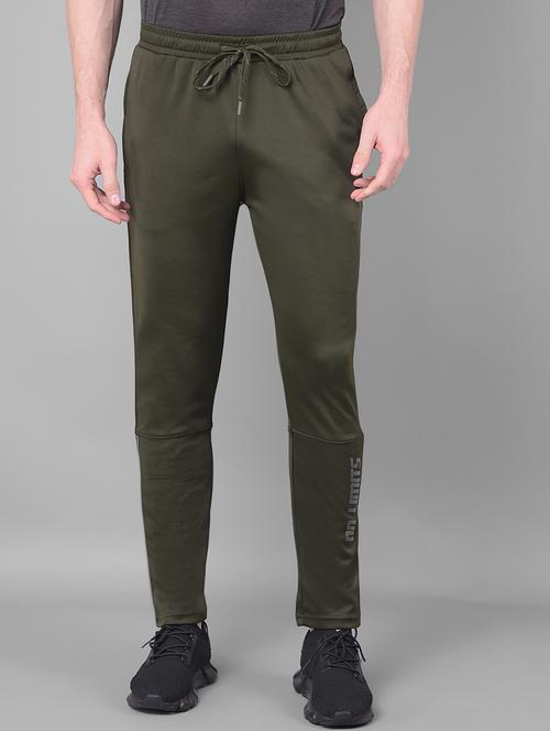 men mid rise solid full length track pant - 21601957 - Standard Image - 0