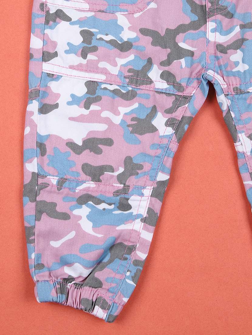 boys camoflage print mid rise jogger - 21606423 - Standard Image - 3