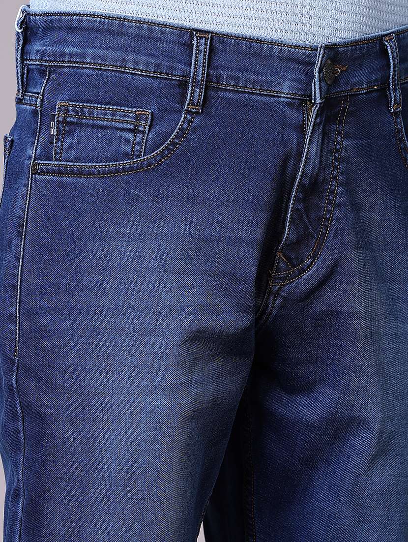 blue cotton jeans - 21606499 -  Standard Image - 5