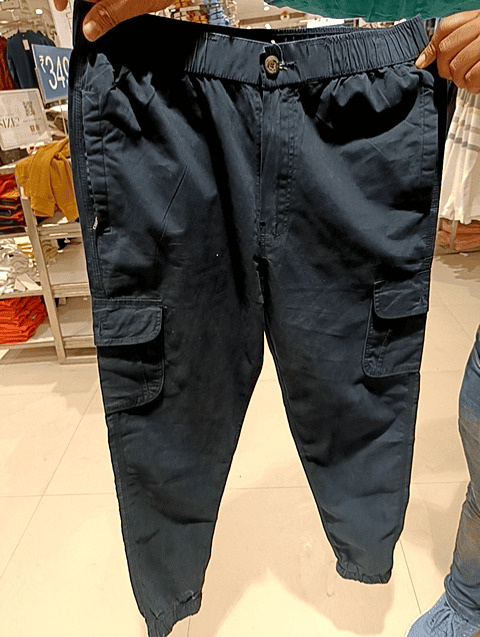 assorted twill joggers - 21606954 -  Zoom Image - 0
