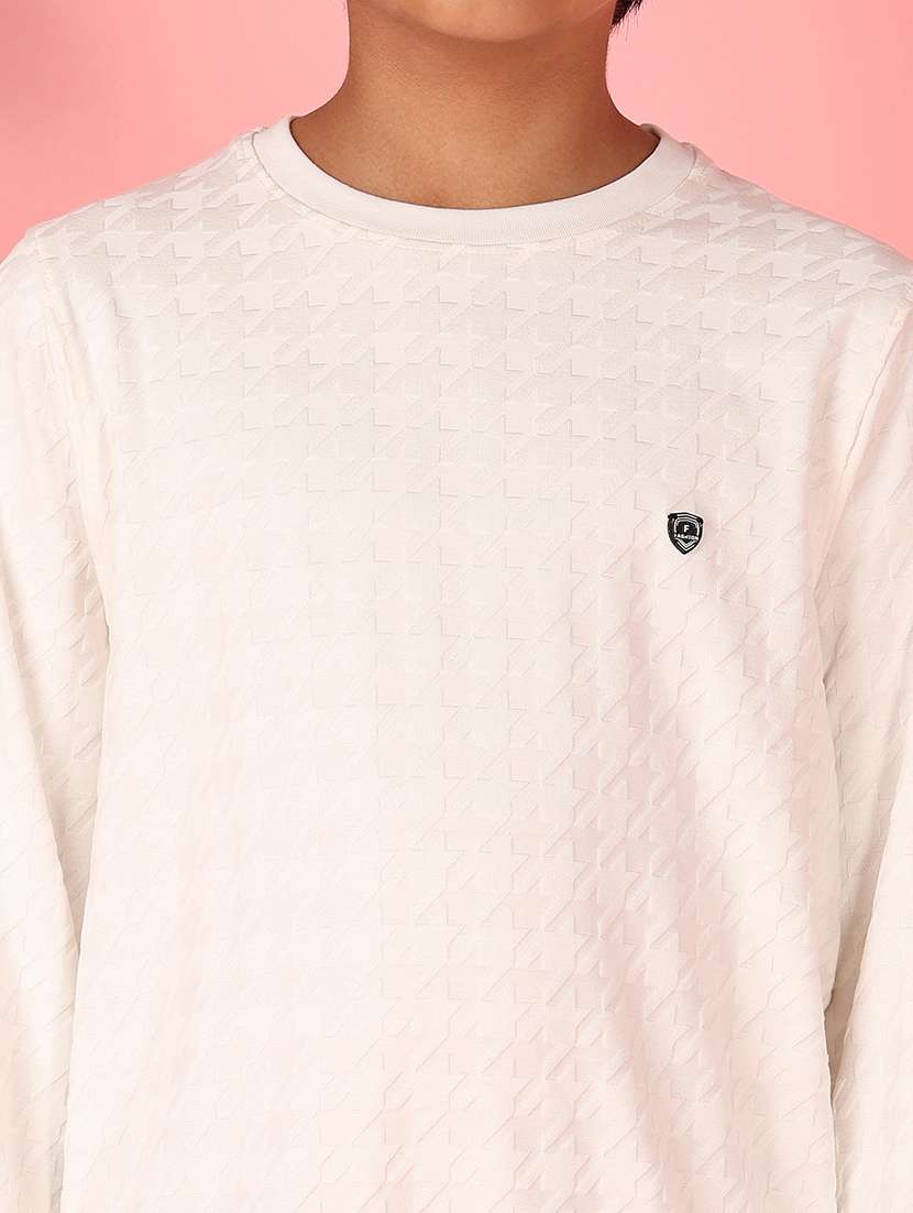 boys long sleeves solid t-shirt - 21607032 -  Standard Image - 5