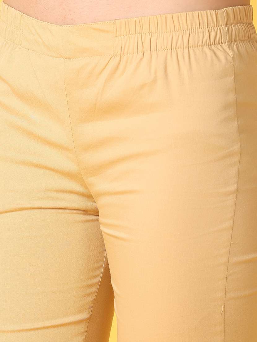 women mid rise solid cigarette pant  - 21607194 -  Standard Image - 5