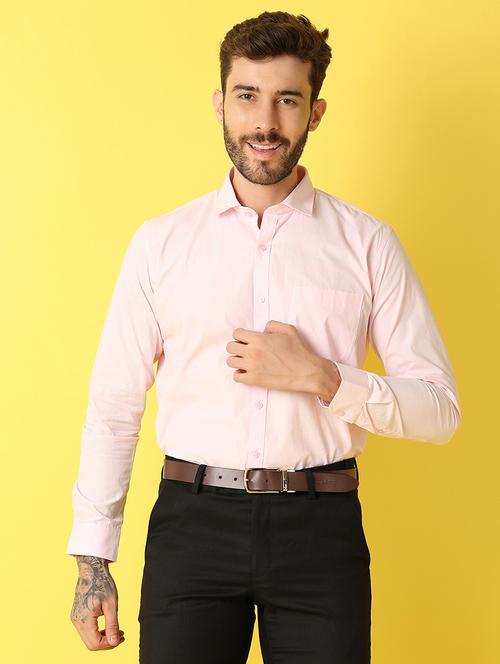 men solid long sleeve formal shirt - 21607216 -  Standard Image - 0