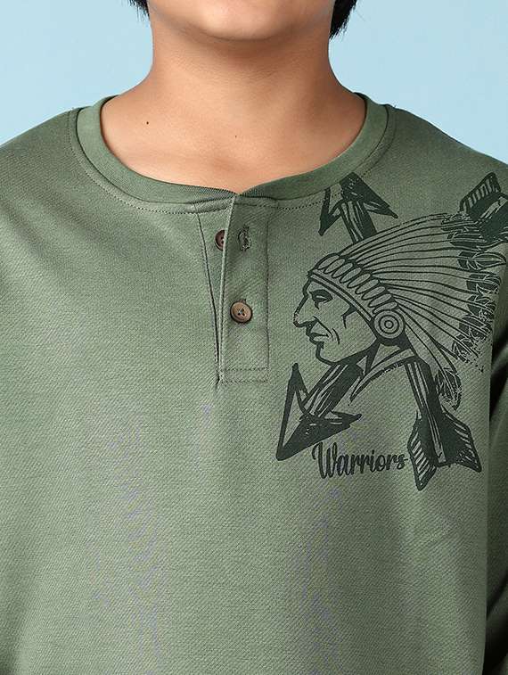 boys placement print long sleeve t-shirt - 21607513 -  Standard Image - 5