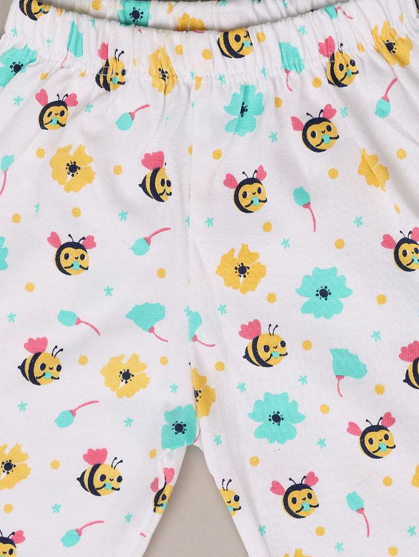 girls printed round neck full length sets - 21607543 -  Standard Image - 3