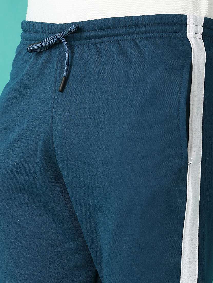 Men Mid Rise Side Striped Ankle Length Track Pant - 21607577 -  Standard Image - 5