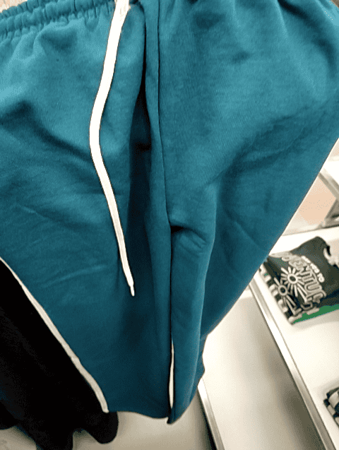 teal spun fleece trouser - 21607603 -  Standard Image - 0