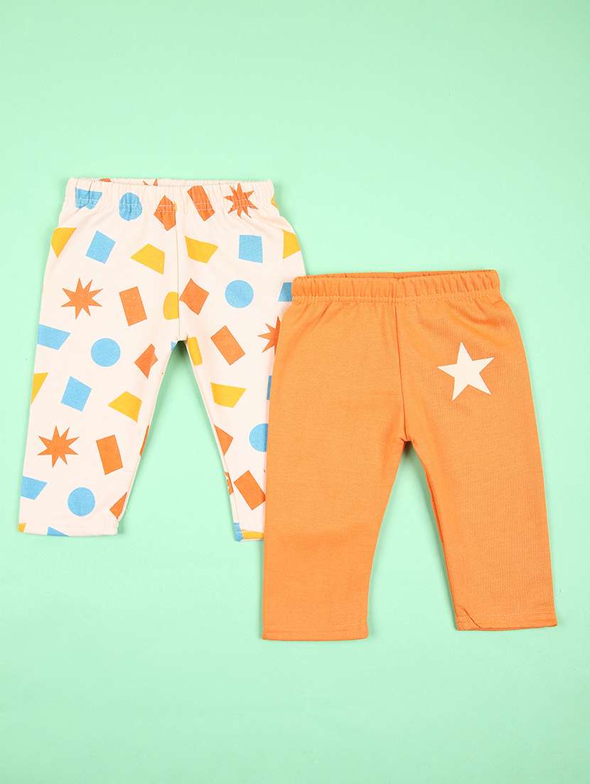  boys pack of 2 rinted mid rise pyjama