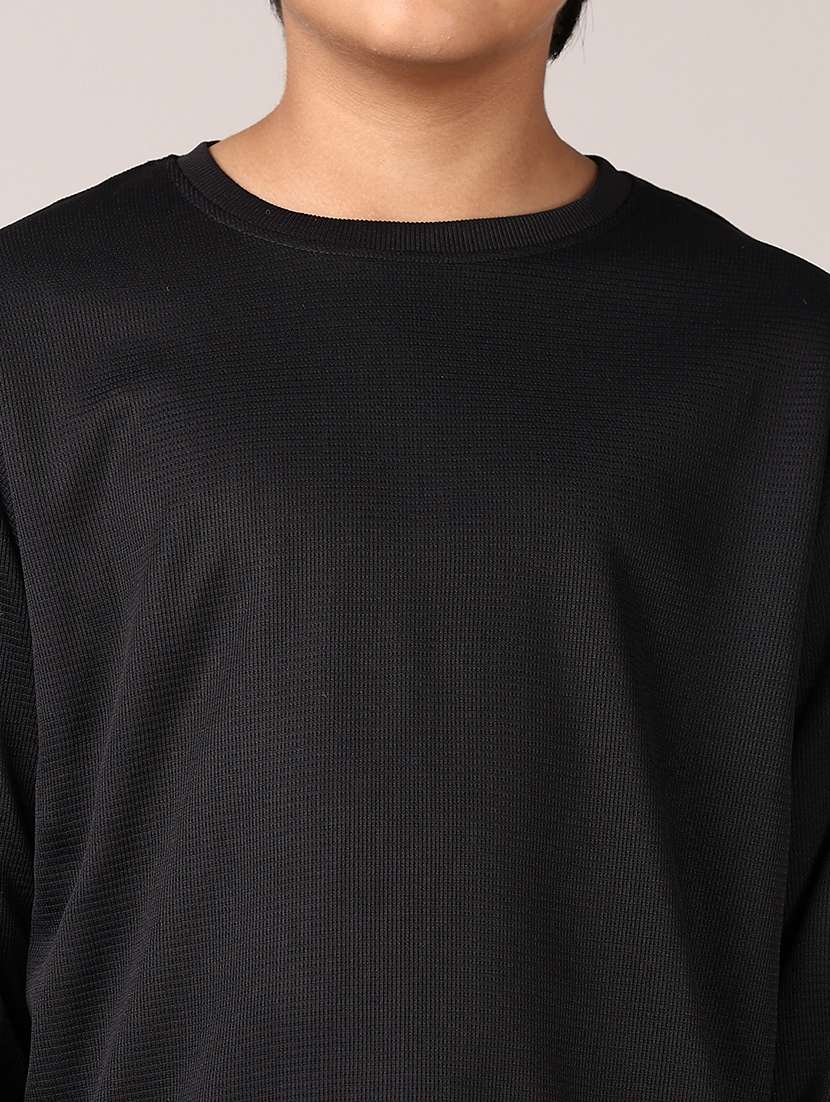 boys solid long sleeve t-shirt - 21607699 -  Standard Image - 5