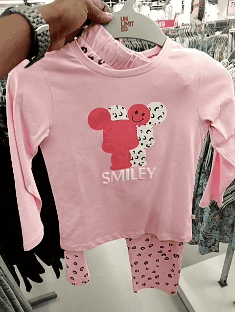 light pink cotton single jersey nightwear - 21607732 - Zoom Image - 0