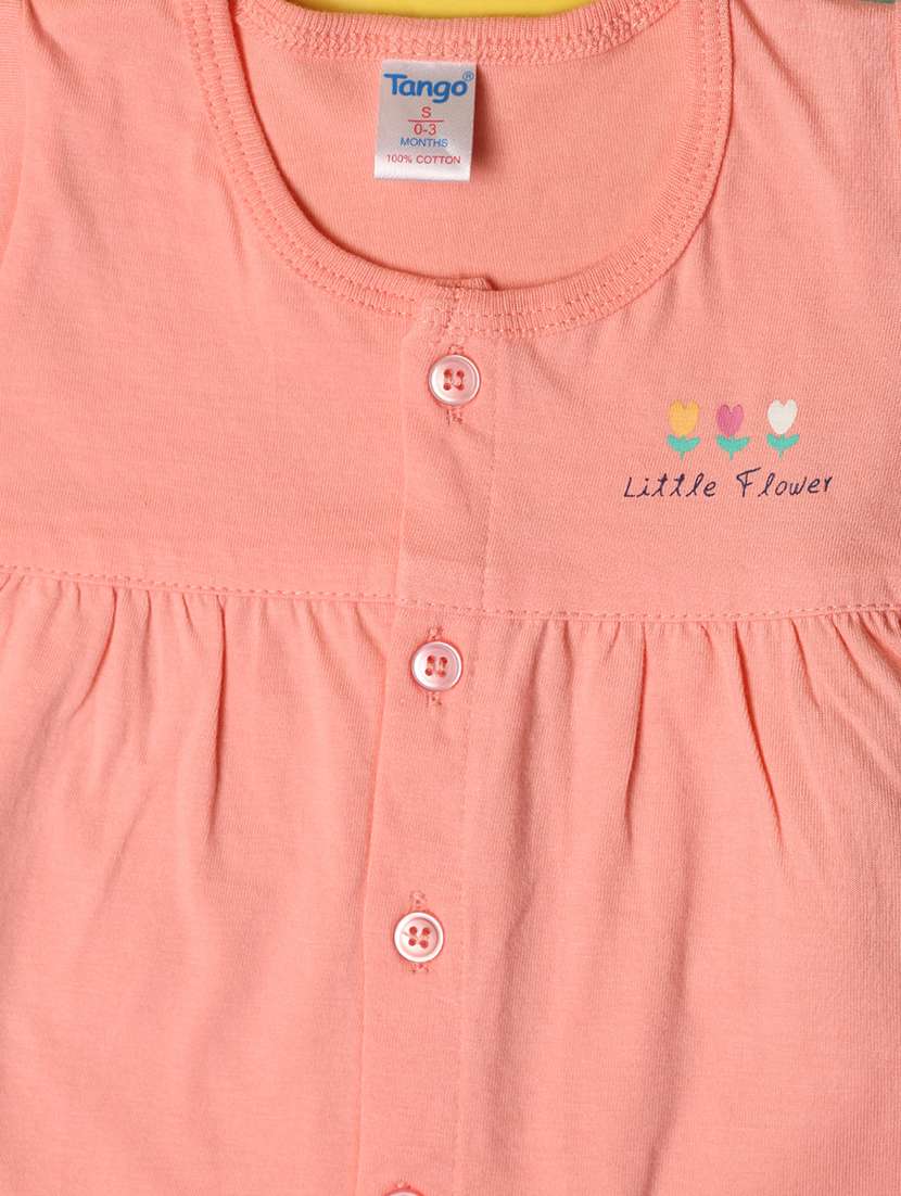 girls pack of 2 printed frock with bloomer set - 21607843 -  Standard Image - 3