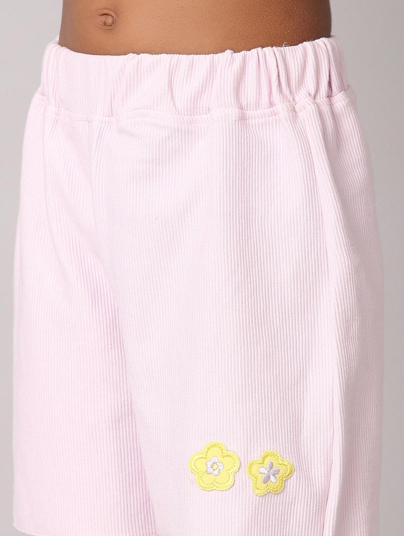 girls floral print shorts twin set - 21607895 - Standard Image - 5