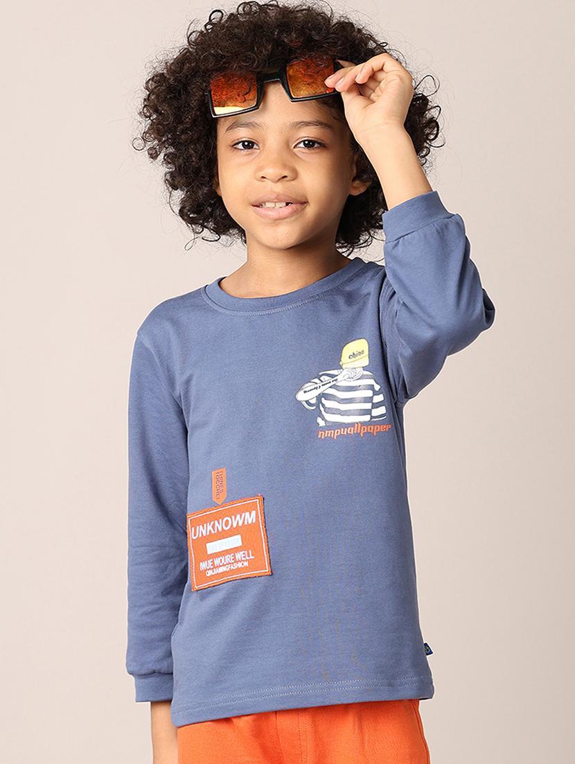 boys printed casual wear full length set - 21608124 - Standard Image - 3