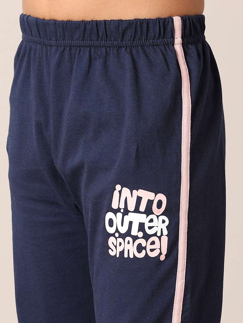 boys printed t-shirt & pajama full length set - 21608180 -  Standard Image - 5