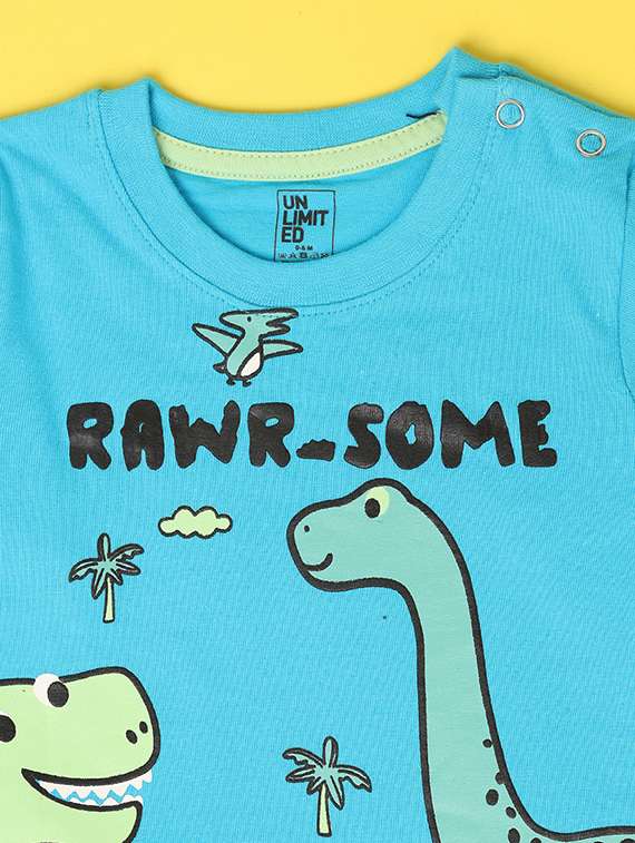 boys printed casual wear full length set - 21608184 -  Standard Image - 3