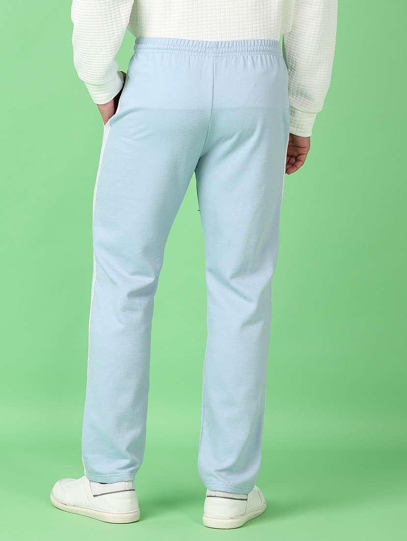 men solid mid rise full length tack pant - 21608217 -  Standard Image - 3