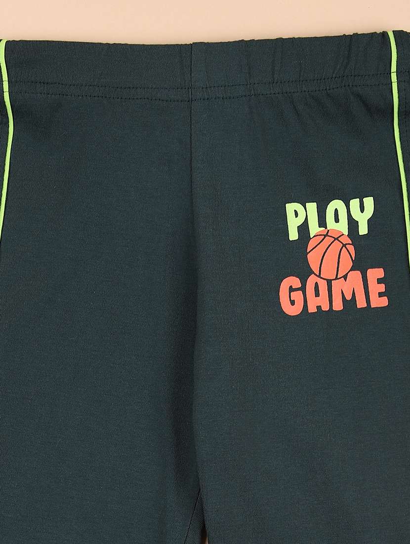 grey cotton full length sets twin & dungree - 21608221 -  Standard Image - 3