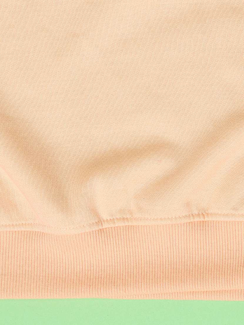Girls Solid Long Sleeve Sweatshirt - 21608310 -  Standard Image - 3